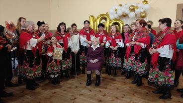 Jubileusz setnych urodzin Marianny Paluszczak z Bieńca